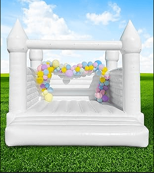 Castelo Inflável Branco